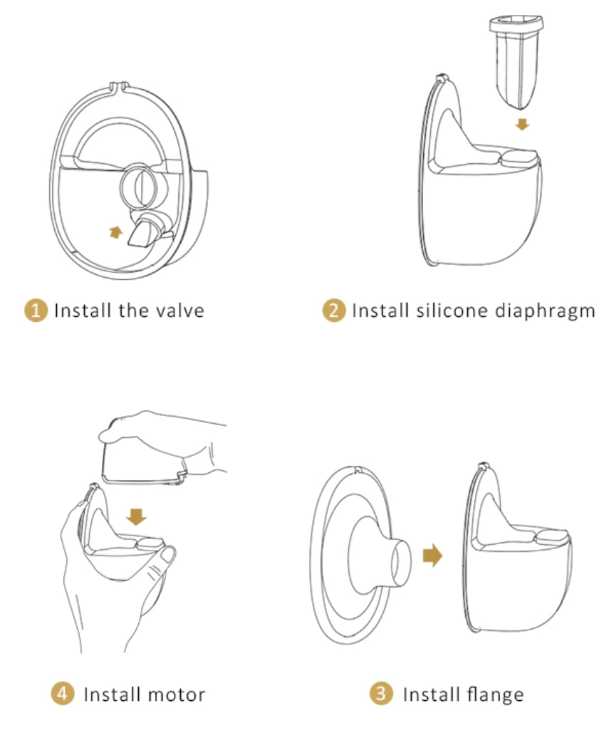 BabyReu - Reu2 Wearable breast pump